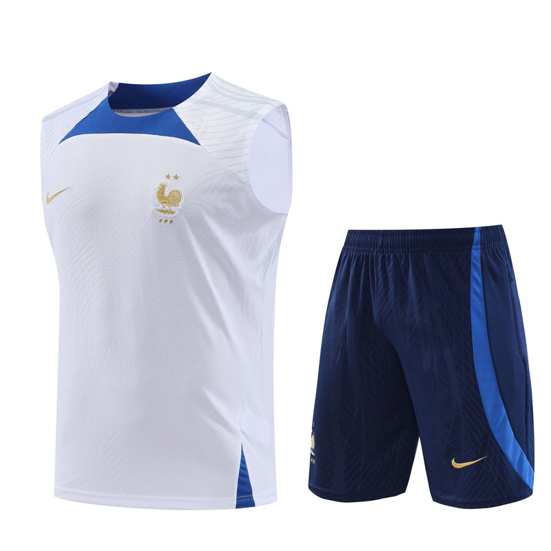 Kit Treino Regata França 23/24 - Branco