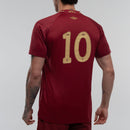 Camisa Fluminense 3 25/26 - Vinho e Dourado