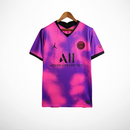 Camisa PSG Rosa 20/21 - Versão Retro