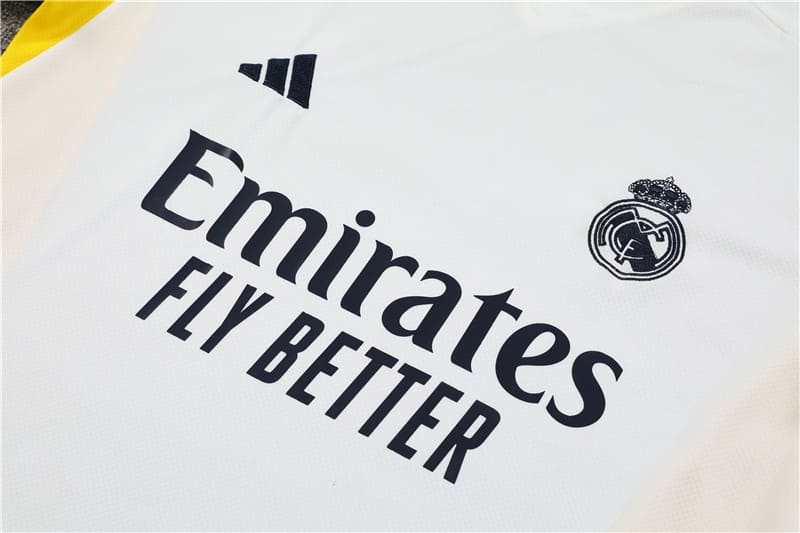 Kit Treino Real Madrid 23/24 - Branco