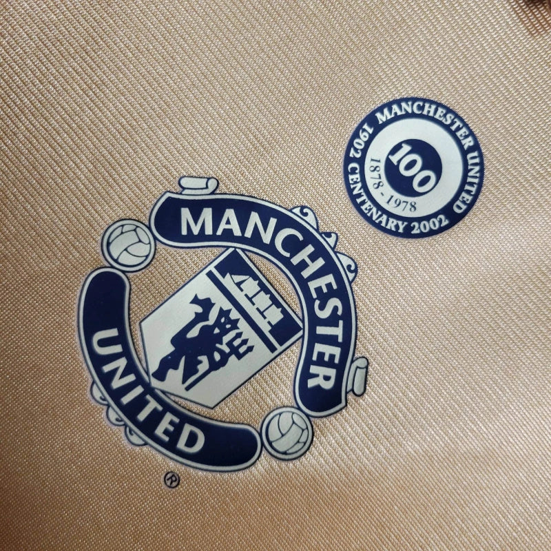 Camisa Manchester United Edição 100 Anos - DUPLA FACE -  Masculina Versão Retro