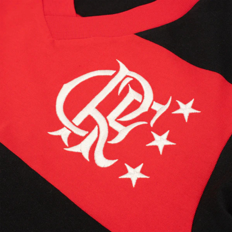 Camisa Flamengo Comemorativa 1981 - Vermelho e Preto