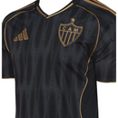 Camisa Atlético Mineiro III 25/26 - Torcedor Masculina - Preta e Dourada