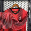Camisa Milan Home Manga Longa 23/24 - Versão Torcedor
