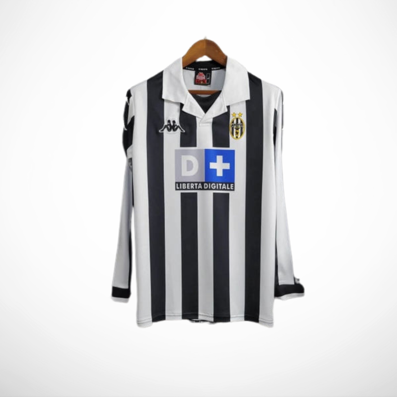Camisa Juventus 99/00 - Versão Retro Manga Longa