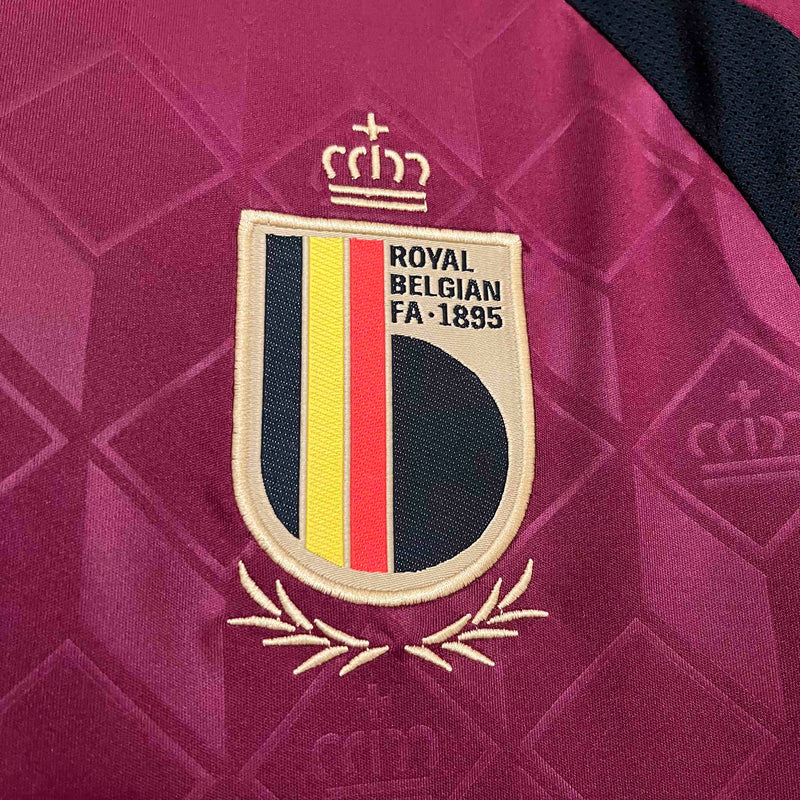 Camisa Bélgica Home 2024 - Versão Torcedor