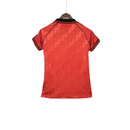 Camisa Flamengo LifeSyle 24/25 - Versão Torcedor Feminina - Vermelho e Branco
