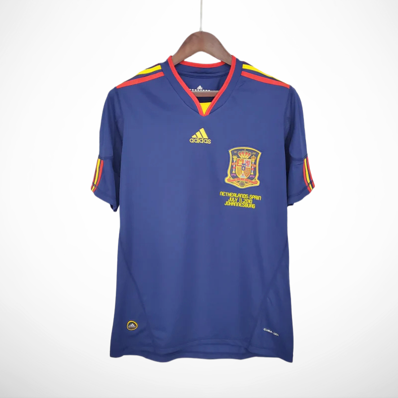 Camisa Espanha Reserva 2010 - Versão Retro