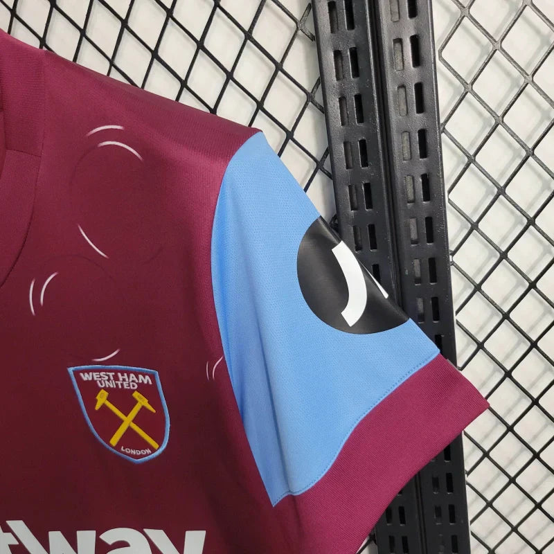 Camisa West Ham Titular 23/24 - Versão Torcedor