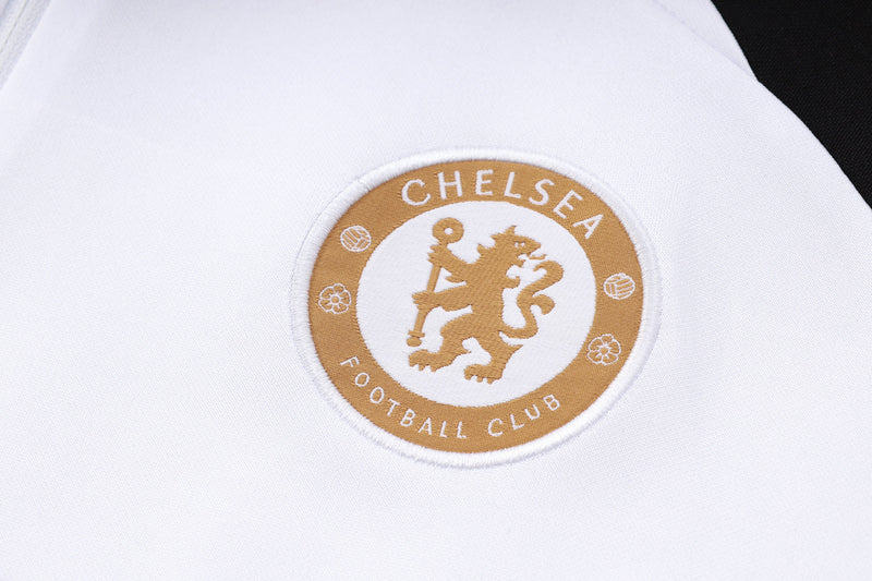 Conjunto Frio de Treino Chelsea 23/24 - Branco