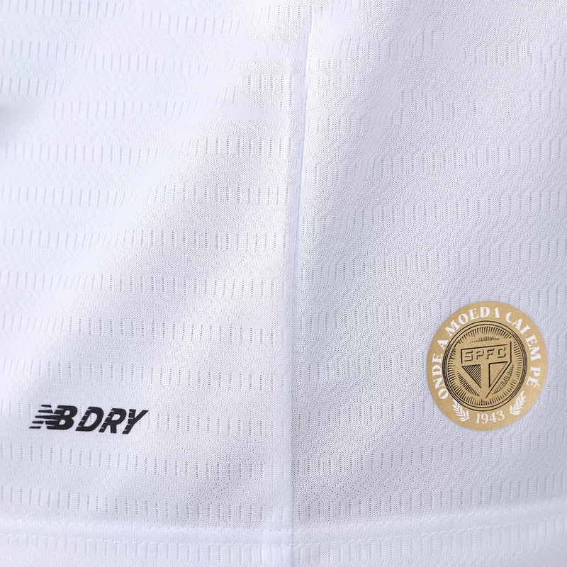 Camisa São Paulo Titular 24/25 - Torcedor Masculina - Branca