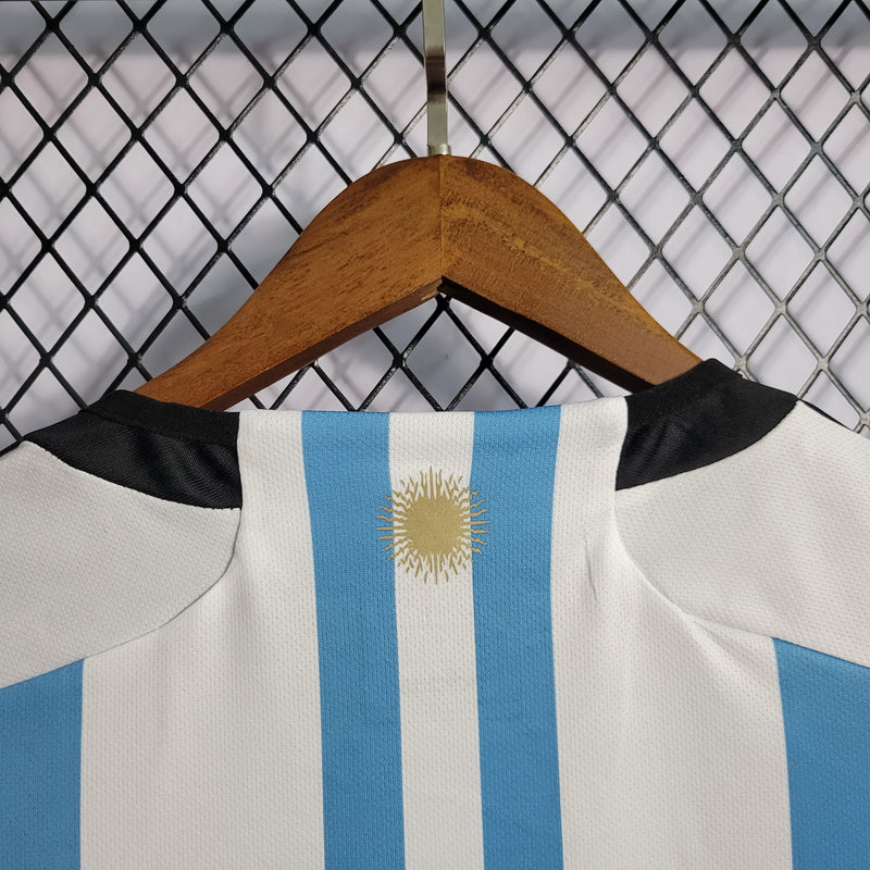 Camisa Argentina Home 22/23 - Adidas Torcedor Masculina