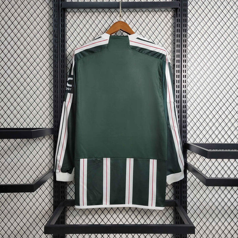 Camisa Manchester United III Manga Longa 23/24 - Versão Torcedor