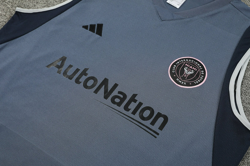 Kit Treino Regata Inter Miami 23/24 - Cinza