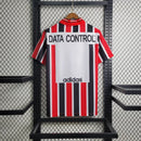 Camisa São Paulo Retrô 1997 - Versão Retro - Vermelho, Branco e Preto