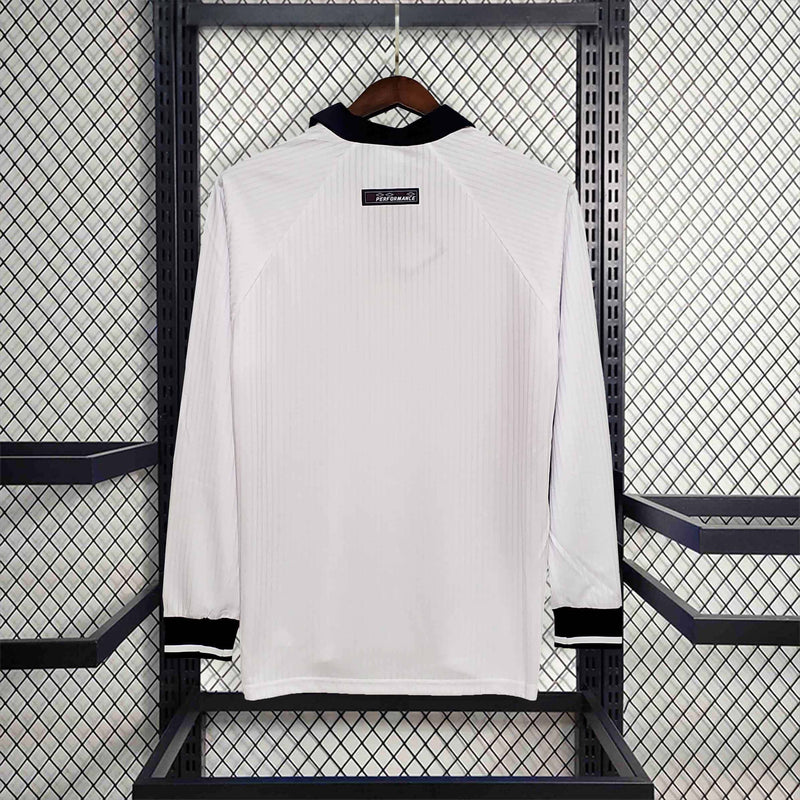 Camisa Inglaterra 98 - Versão Retro Manga Longa