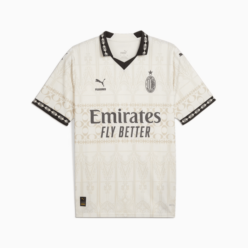 Camisa Milan x Pleasures 23/24 - Masculina - White