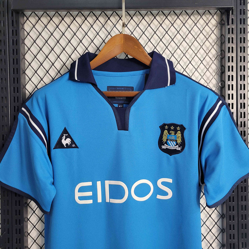 Camisa Manchester City 01/02 - Versão Retro