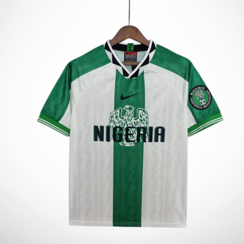 Camisa Nigéria Reserva 1996 - Versão Retro