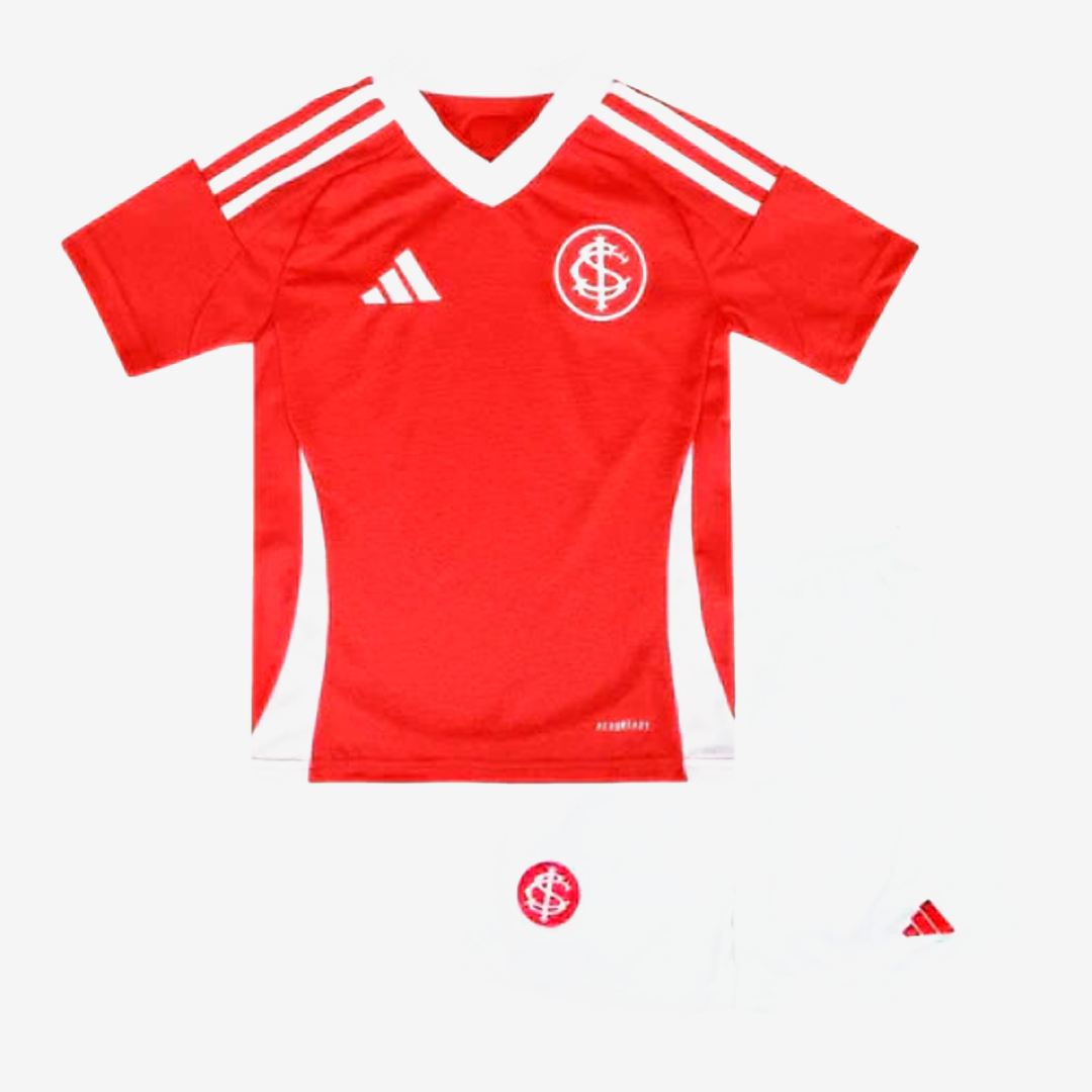 Conjunto Infantil Internacional I 25/26 – Vermelho