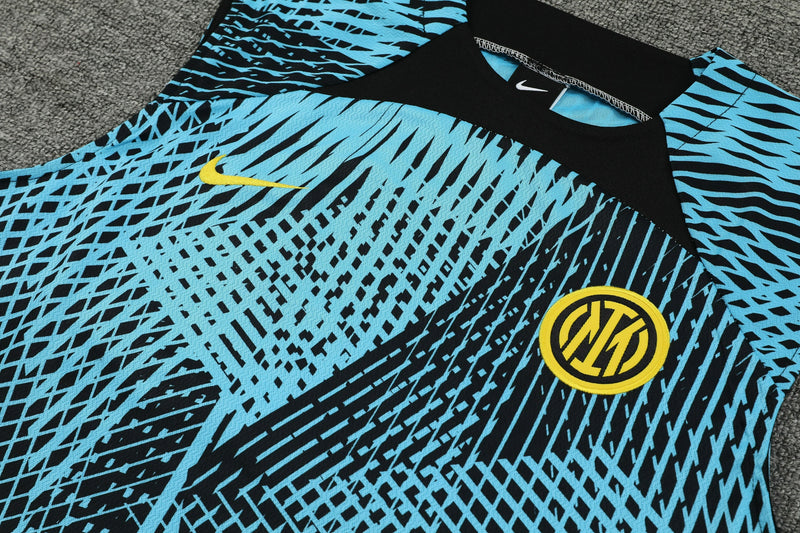 Kit Treino Regata Inter de Milão 23/24 - Azul