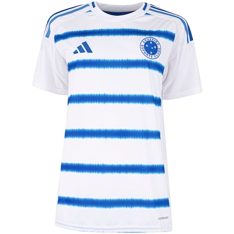 Camisa Cruzeiro Feminina II 25/26 - Branco