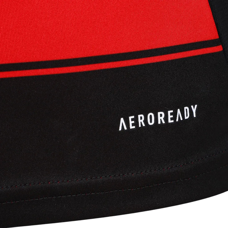 Camisa Flamengo Home 25/26 Manga Longa - Preto e Vermelho