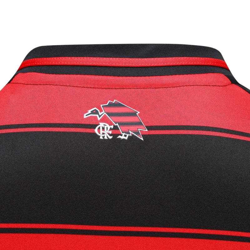 Regata Flamengo Home 25/26 - Preto e Vermelho