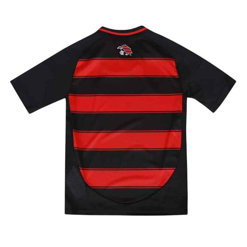 Conjunto Infantil Flamengo - I 25/26 - Preto e Vermelho
