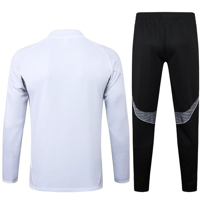 Conjunto Agasalho Treino Real Madrid 25/26 - Branco