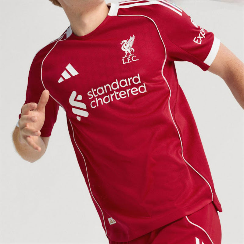 Camisa Liverpool Home 25/26 - Torcedor Masculina - Lançamento