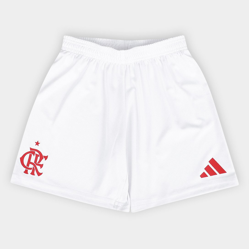 Conjunto Infantil Flamengo - I 25/26 - Preto e Vermelho