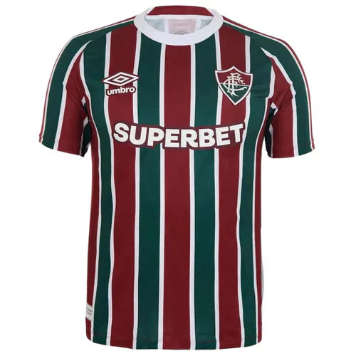 Camisa Fluminense I 25/26 - Vinho e Verde