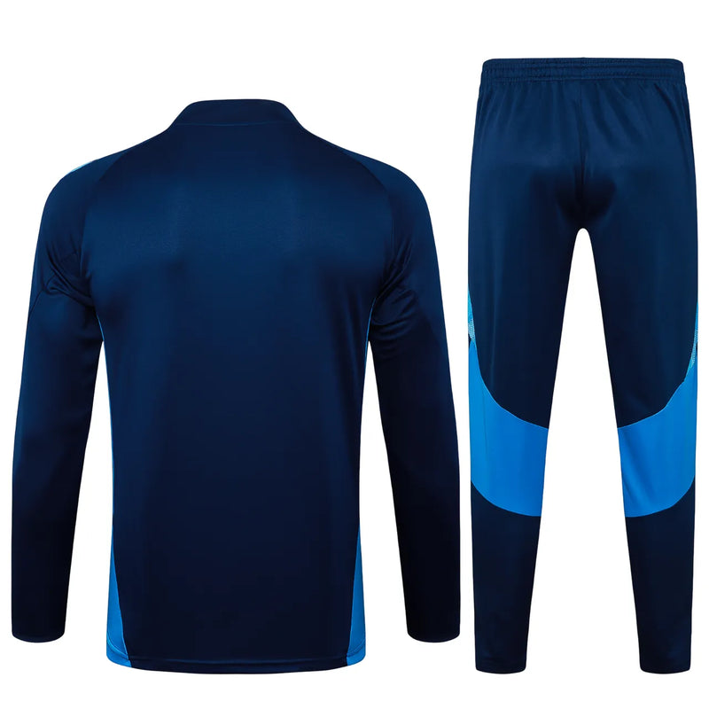 Conjunto Agasalho Comissão Flamengo 25/26 - Azul Escuro