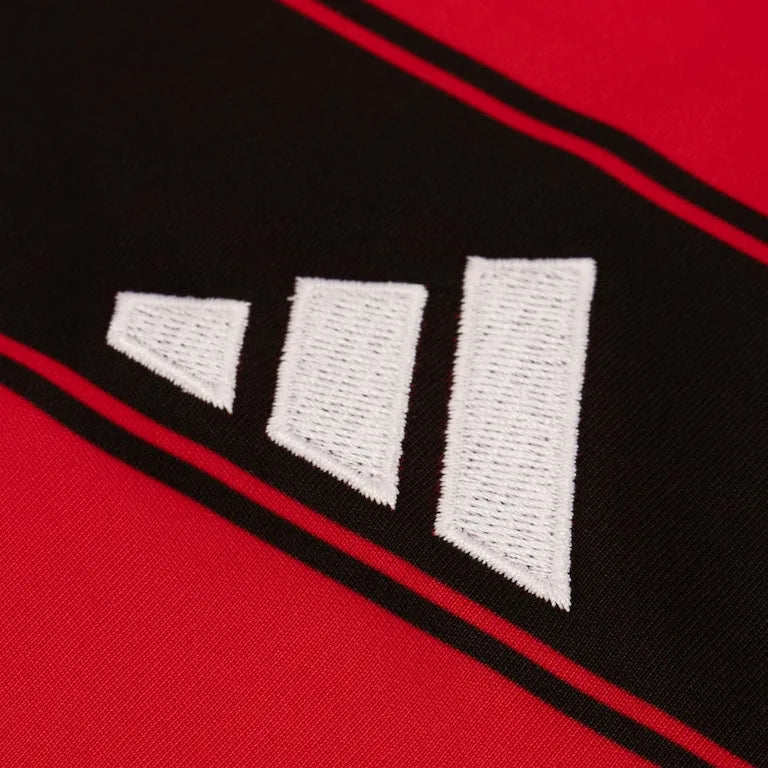 Camisa Flamengo - Feminina Home 25/26 - Preta e Vermelha
