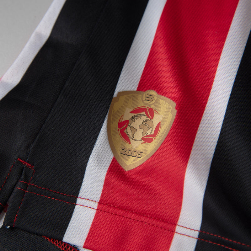 Camisa São Paulo Feminina II 25/26 - Vermelho, Branco e Preto