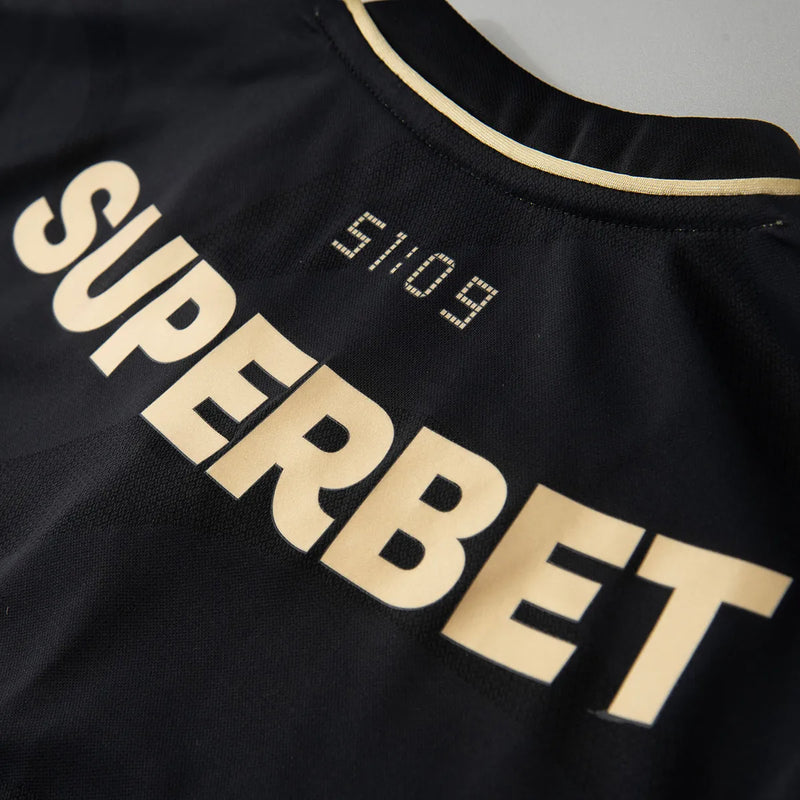 Camisa São Paulo Feminina III 25/26 - Preta e Dourado