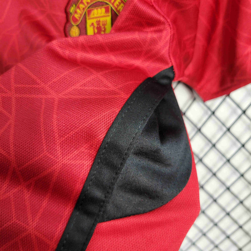 Kit Infantil Manchester United Home 23/24