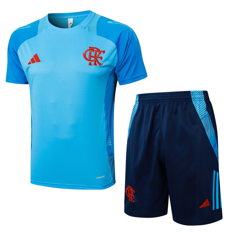 Conjunto Flamengo - Treino 25/26 - Azul
