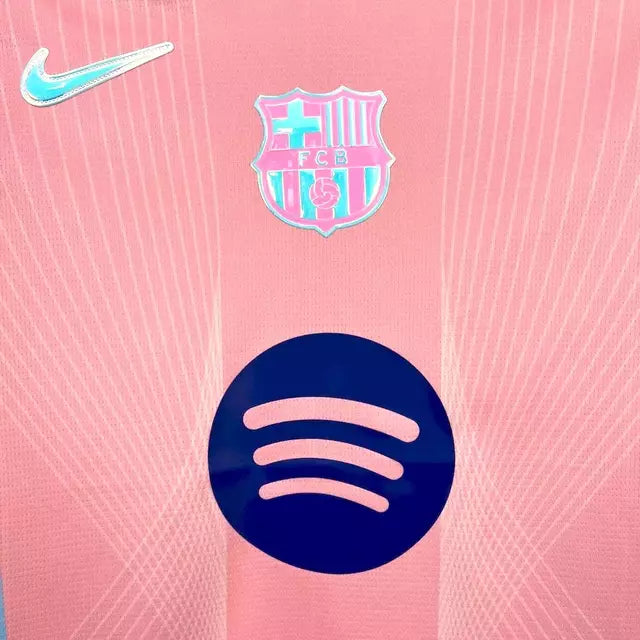 Camisa Barcelona Rosa Edição Especial 25/26 - Versão Torcedor