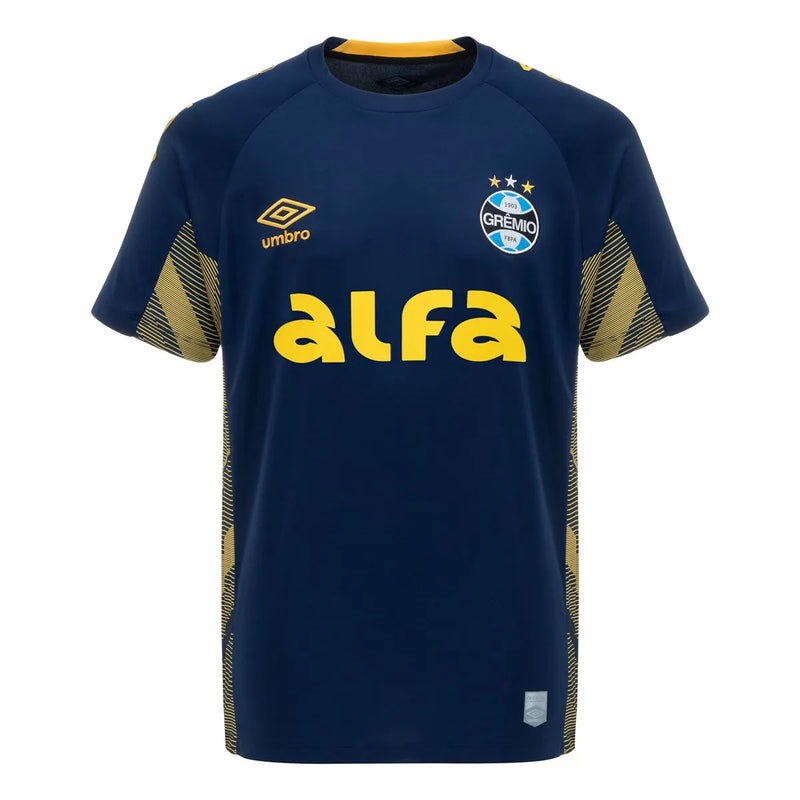Camisa Grêmio I Goleiro 25/26 - Torcedor Masculina - Azul