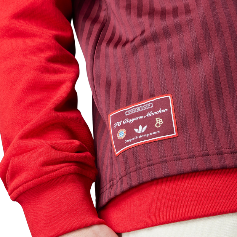 Camisa Bayern de Munique Terrace Icons 25/26 - Adidas - Vermelha