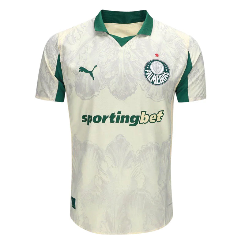 Camisa Palmeiras Mundial de Clubes 25/26 - Torcedor Masculina - Bege