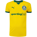 Camisa Palmeiras III 25/26 - Torcedor Masculina - Amarelo e Verde