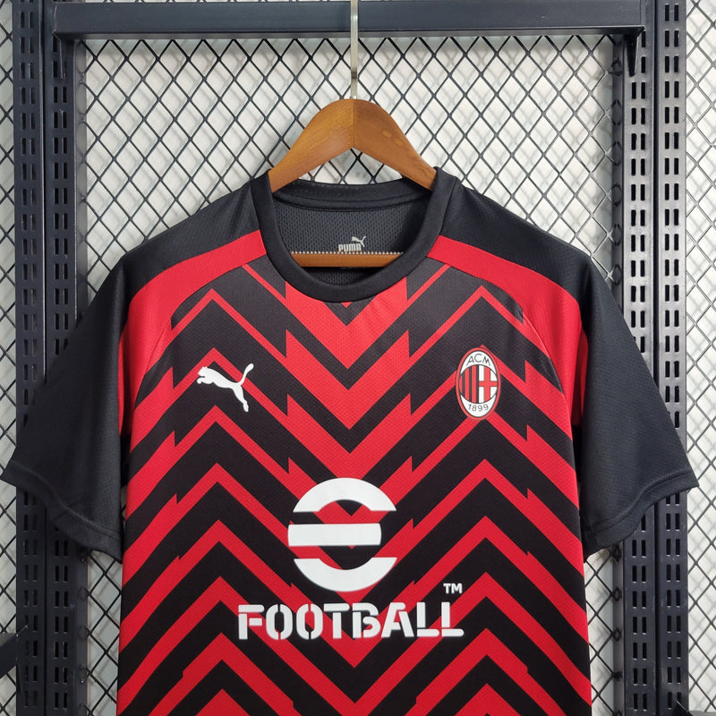 Camisa Milan Pré Jogo 23/24 - Puma Torcedor