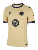 Camisa Barcelona II 25/26 - Torcedor Nike Masculina - Bege [PRÉ-VENDA]