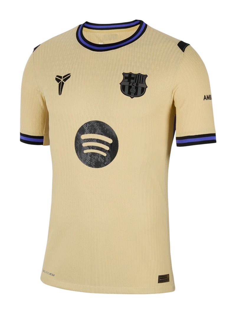 Camisa Barcelona II 25/26 - Torcedor Nike Masculina - Bege [PRÉ-VENDA]