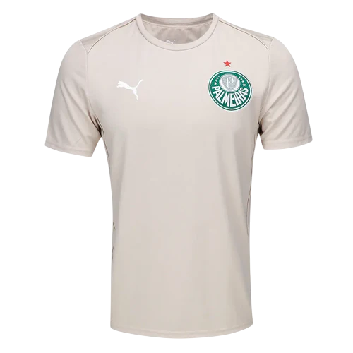 Camisa Palmeiras Viagem 25/26 - Torcedor Masculina - Bege