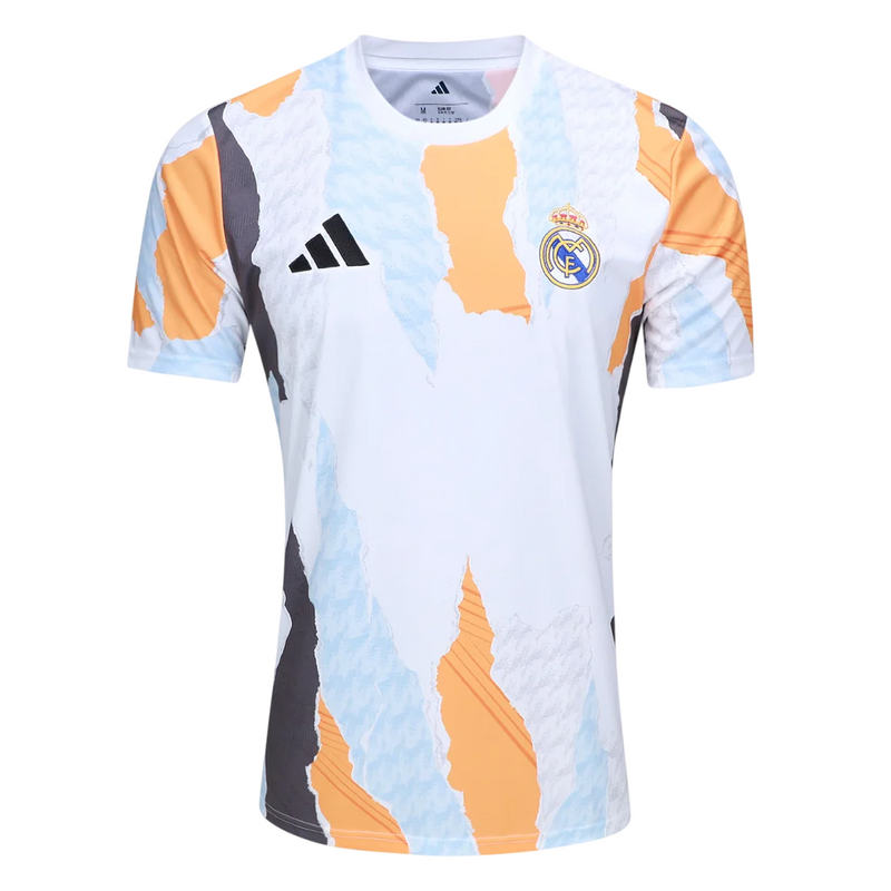 Camisa Real Madrid Pré Jogo 24/25 - Torcedor Adidas Masculina