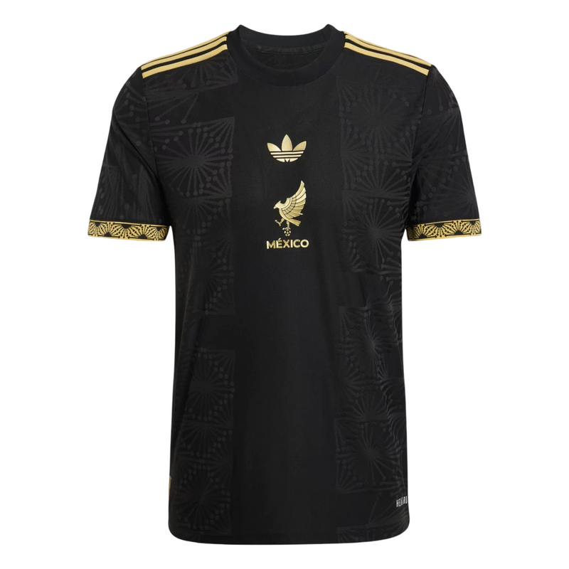 Camisa México de Oro 25/26 - Jogador - Preta e Dourada